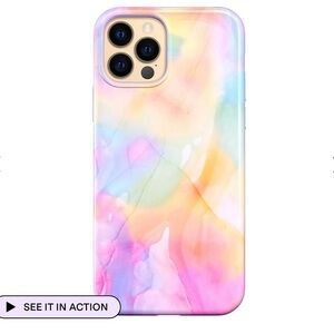 Velvet caviar Pastel Tie Dye iPhone Case x 14 pro